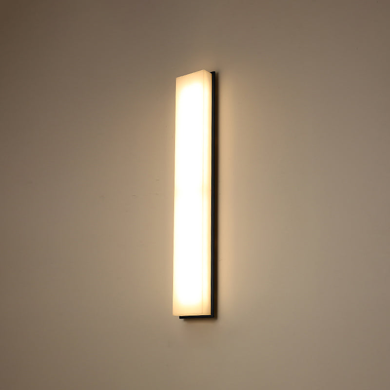 Linearer Schatten Metall Wandleuchte modern