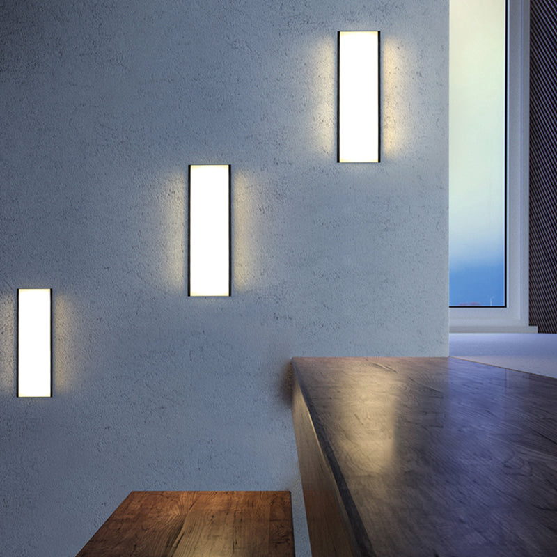 Linearer Schatten Metall Wandleuchte modern