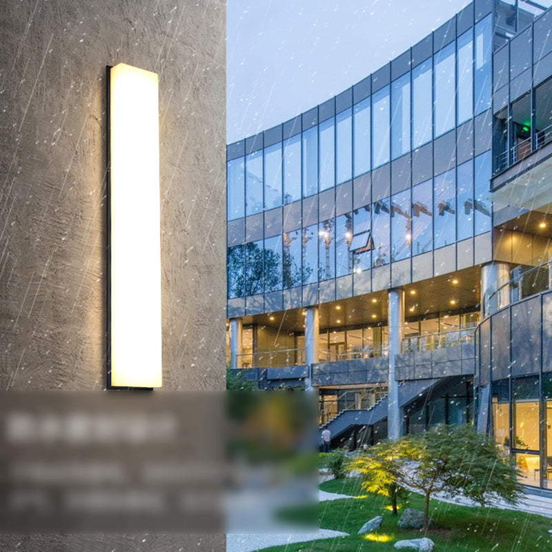 Linearer Schatten Metall Wandleuchte modern