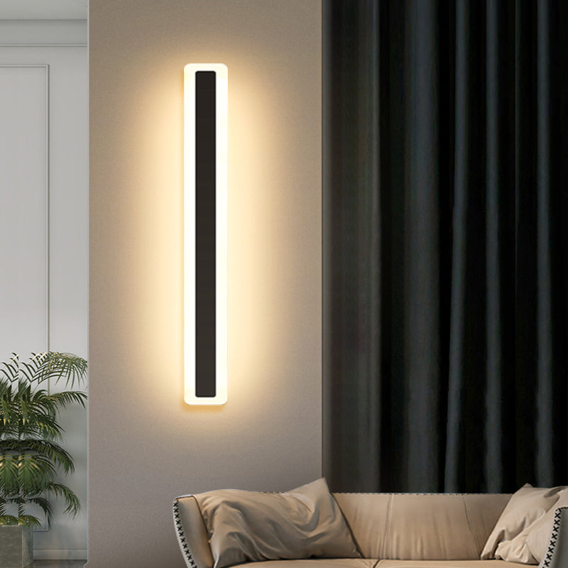 Linearer Schatten Metall Wandleuchte modern