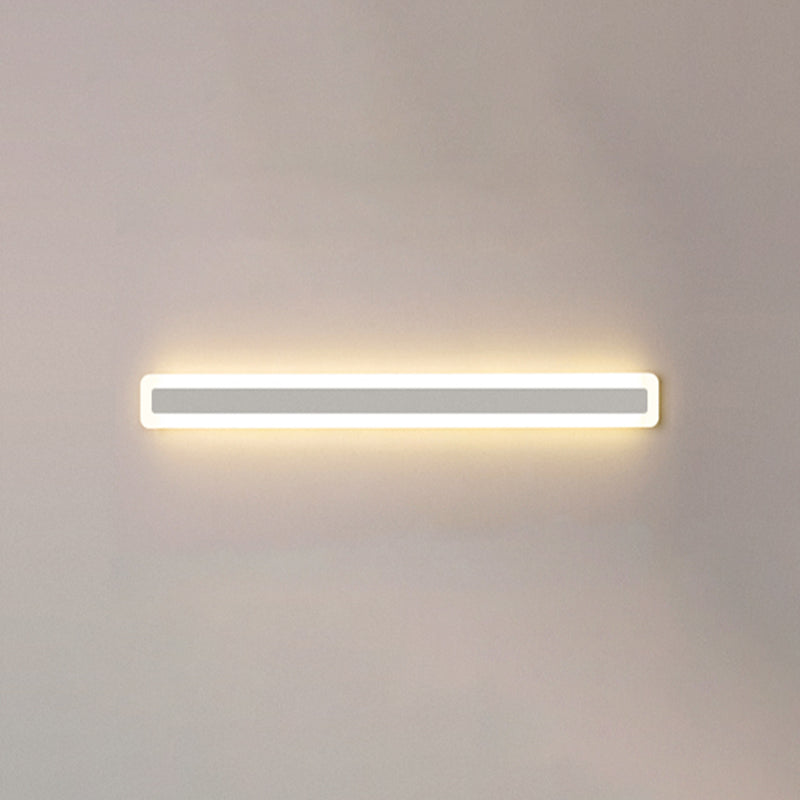 Linearer Schatten Metall Wandleuchte modern