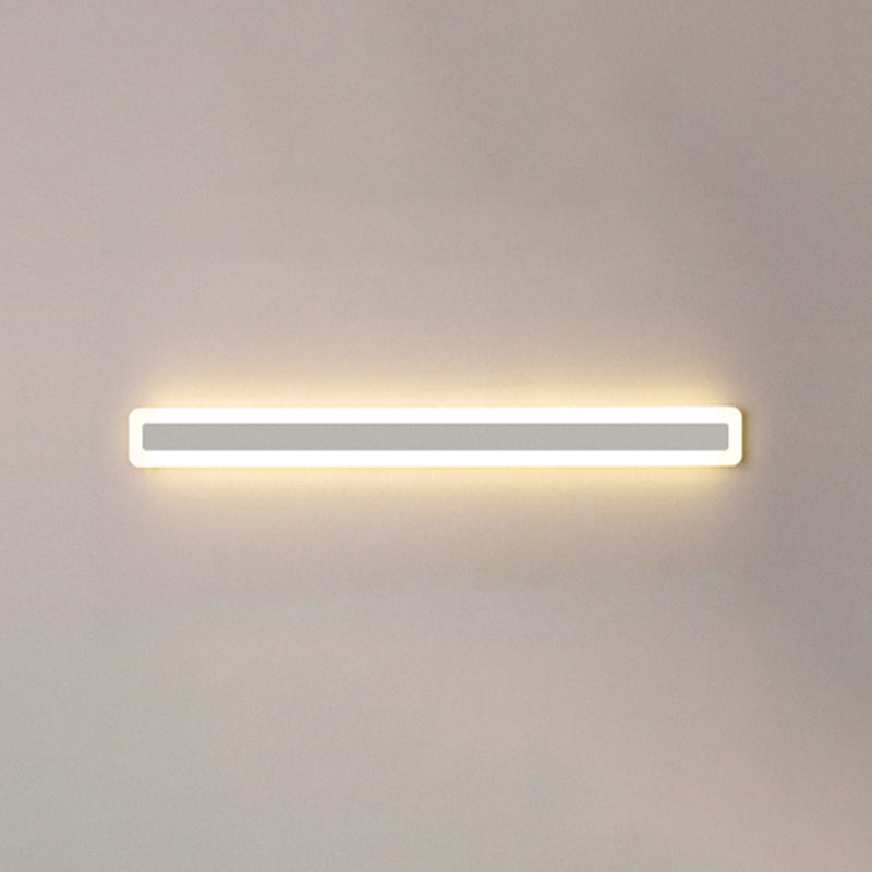 Linearer Schatten Metall Wandleuchte modern