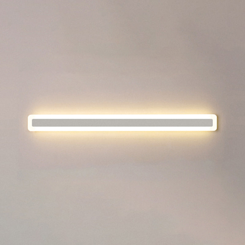 Linearer Schatten Metall Wandleuchte modern
