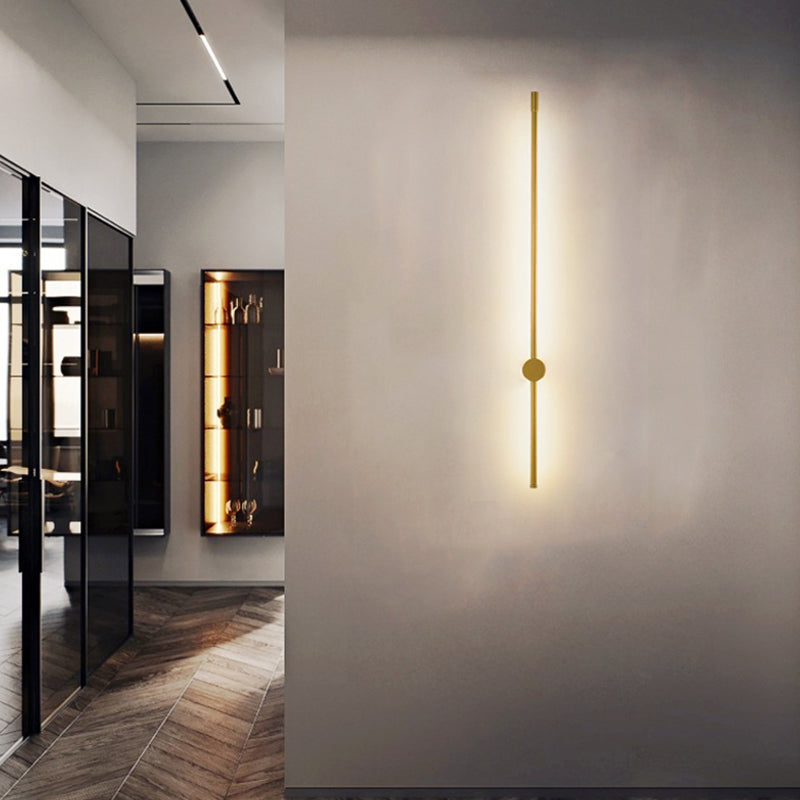 Lineare Schatten Metallwandbeleuchtung moderner Stil 1-Licht-Wandmontage Leuchte Leuchte