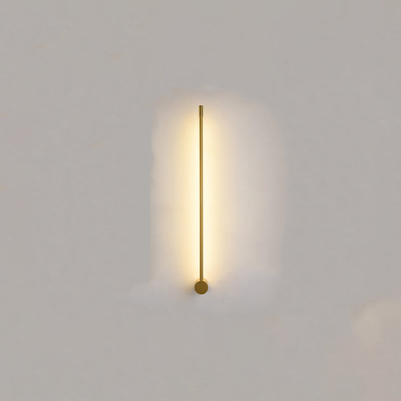 Lineare Schatten Metallwandbeleuchtung moderner Stil 1-Licht-Wandmontage Leuchte Leuchte