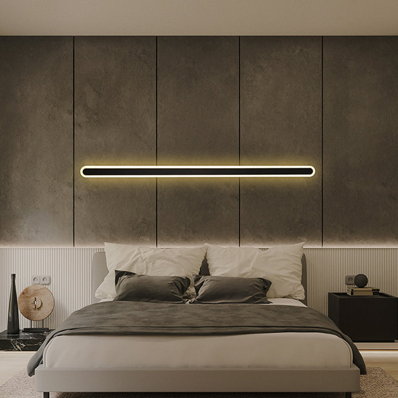 Lineare Schatten Metallwandbeleuchtung modern