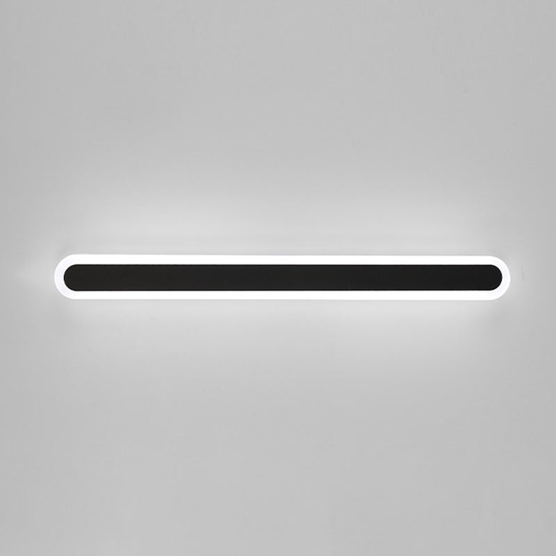 Lineare Schatten Metallwandbeleuchtung modern