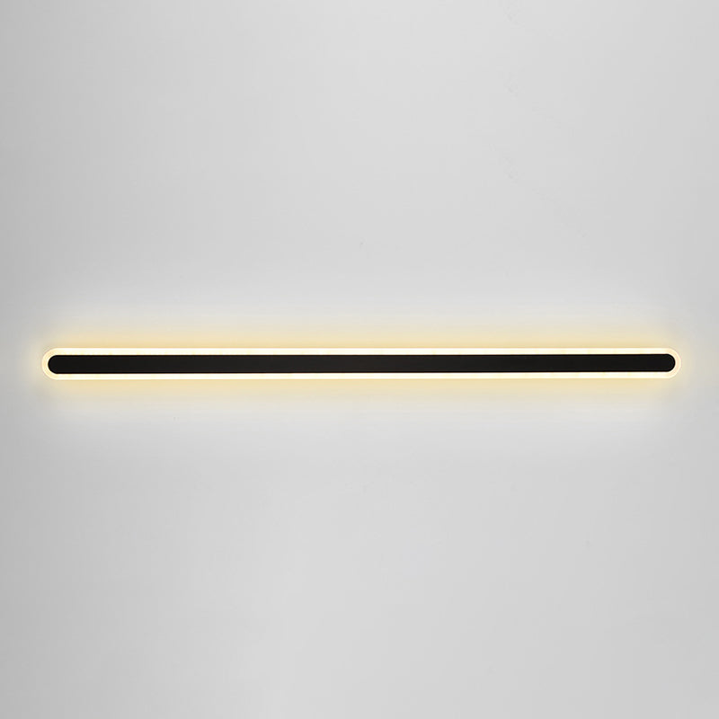 Lineare Schatten Metallwandbeleuchtung modern