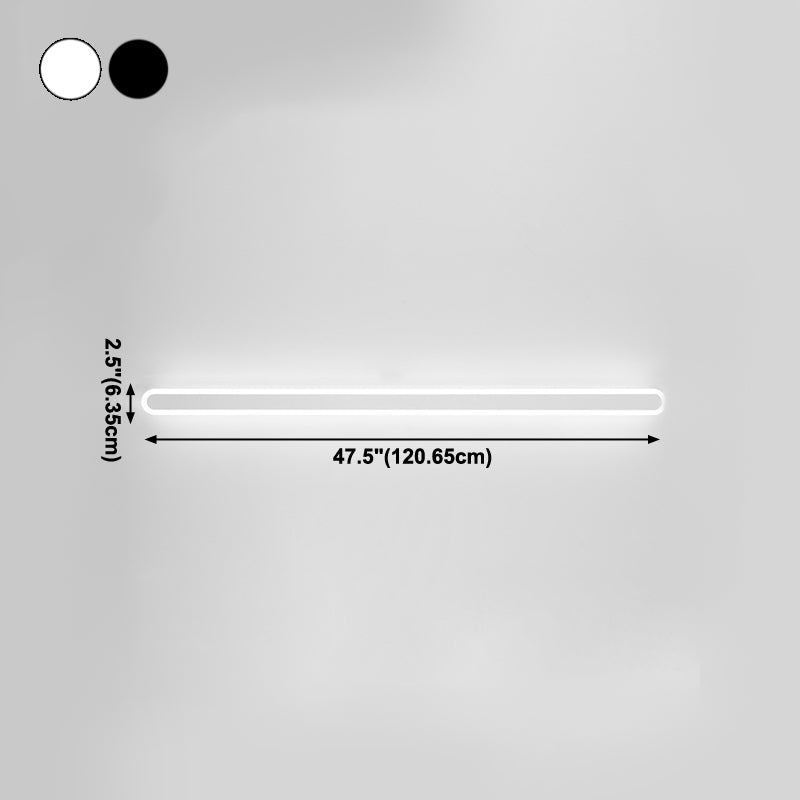 Lineare Schatten Metallwandbeleuchtung modern