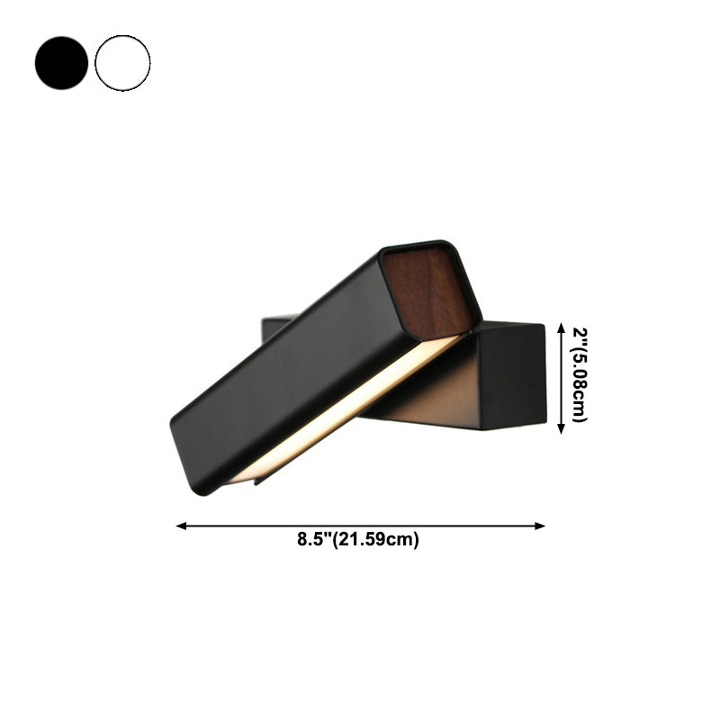 Quadratische Schattenmetallwandbeleuchtung moderner Stil mit einem Lichtwandmontage