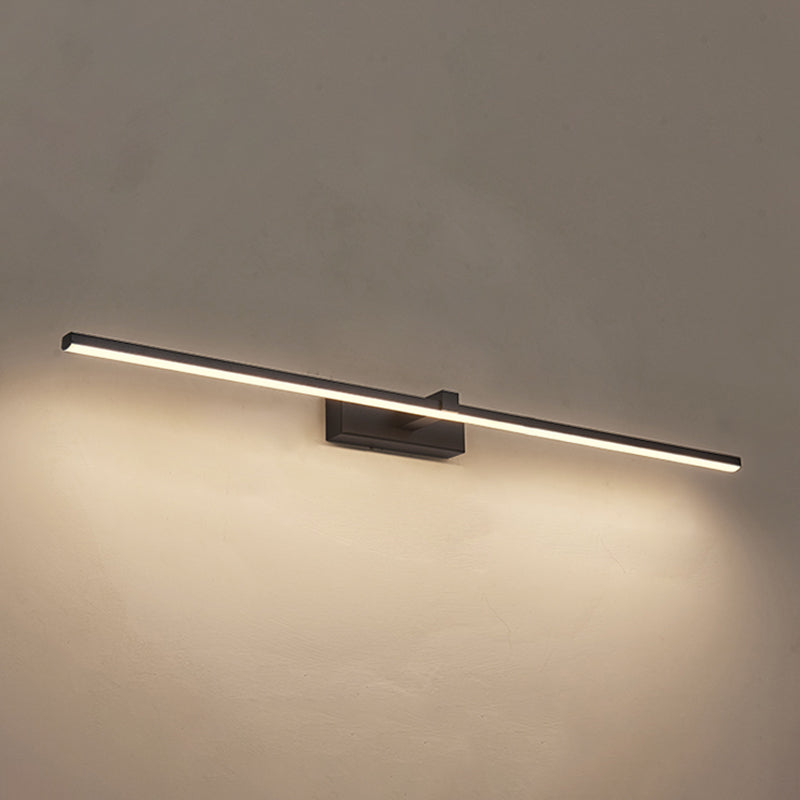 Strip vorm wandverlichting moderne stijl metaal 1 lichten SCONCE lamp voor badkamer