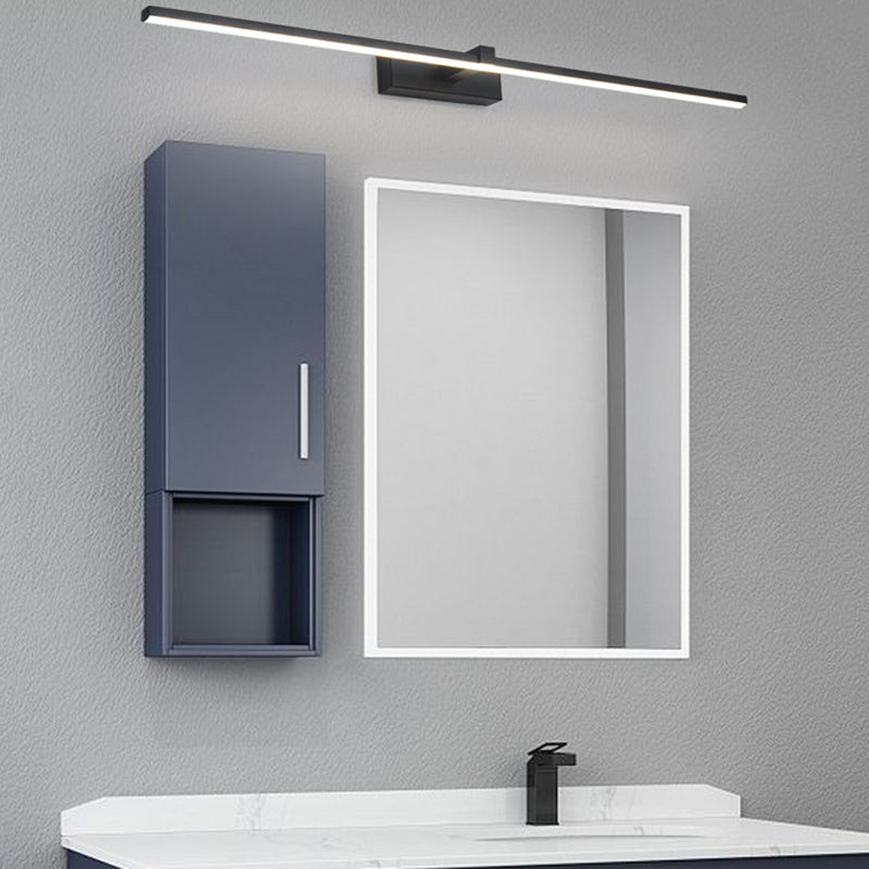 Strip vorm wandverlichting moderne stijl metaal 1 lichten SCONCE lamp voor badkamer