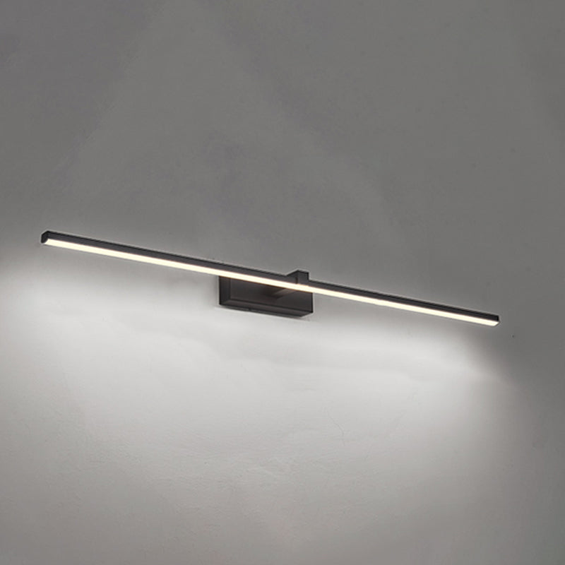 Strip vorm wandverlichting moderne stijl metaal 1 lichten SCONCE lamp voor badkamer