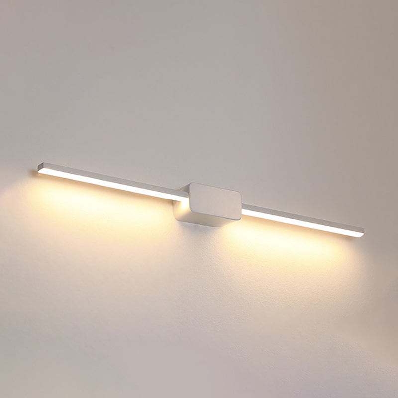 METAL SLIN SLIN VANITY LIGHT LIGHT MODERNO MODERNA 1 Idee di illuminazione da vanità leggeri