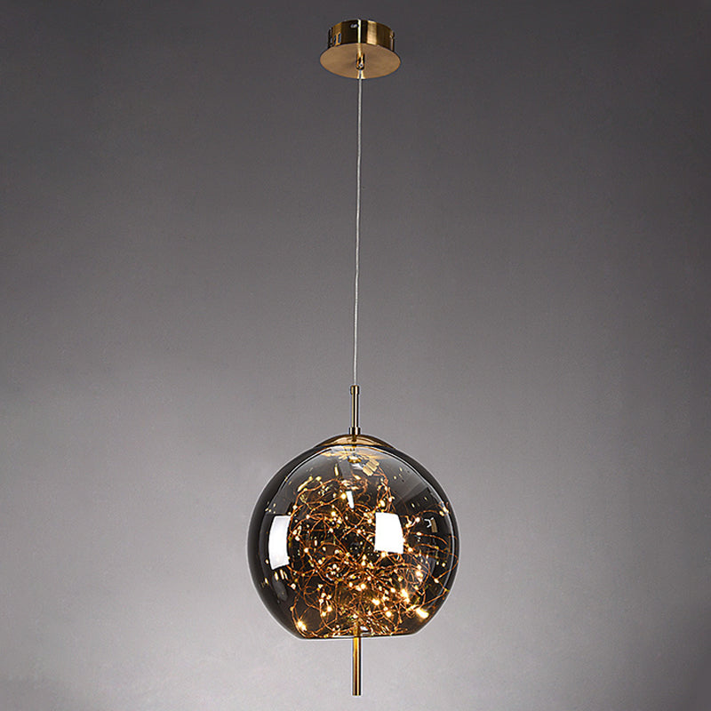 1 éclairage de suspension géométrique légère