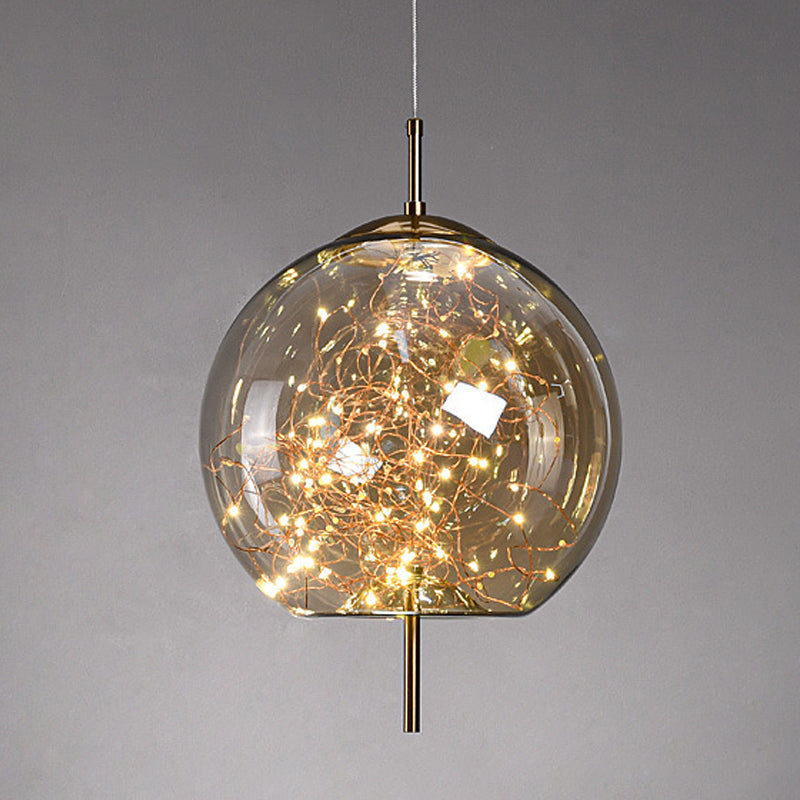 1 éclairage de suspension géométrique légère