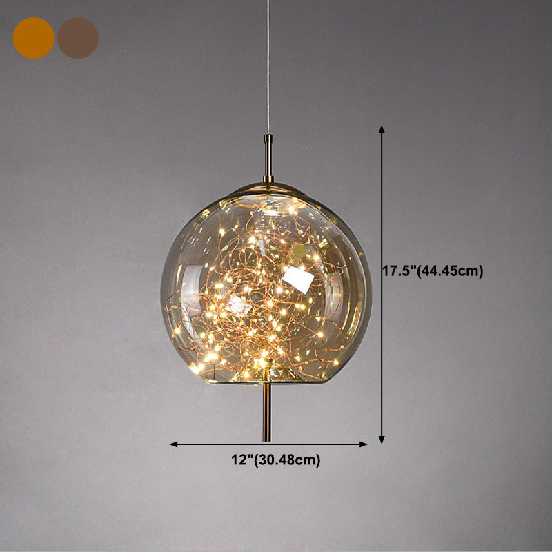 1 éclairage de suspension géométrique légère