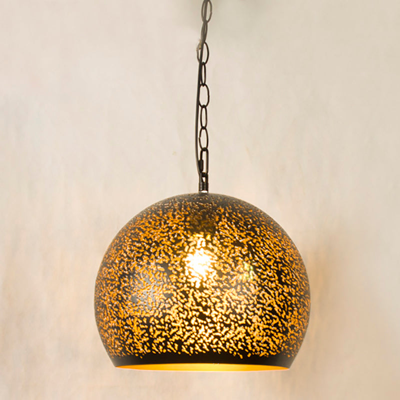 Funzione per illuminazione a pendente in metallo leggero industriale per sala da pranzo