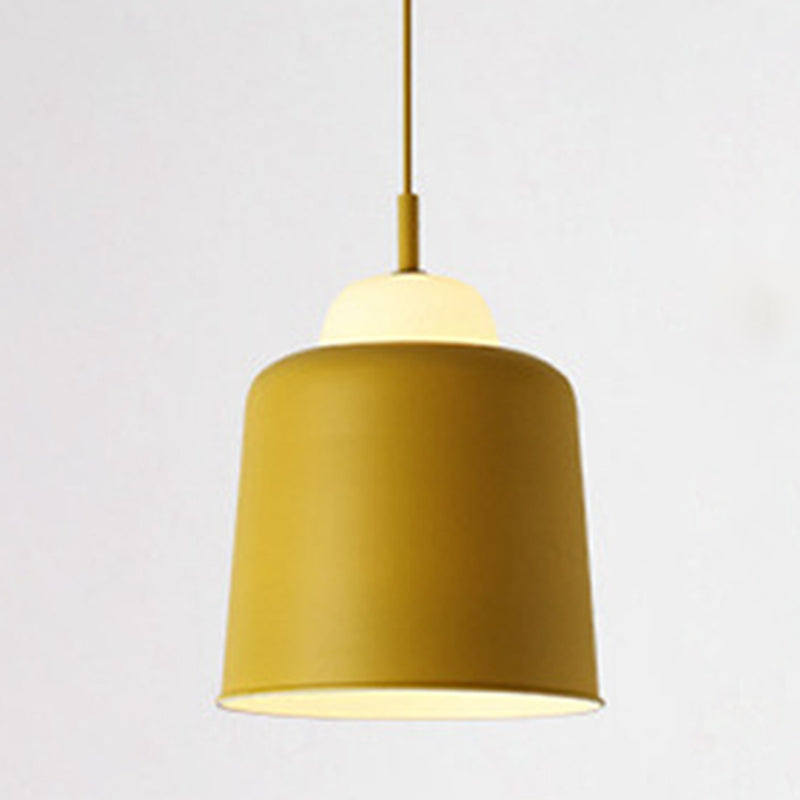 Metal Bowl Shape Hanging Pendant Light Minimalist Suspension Pendant Light