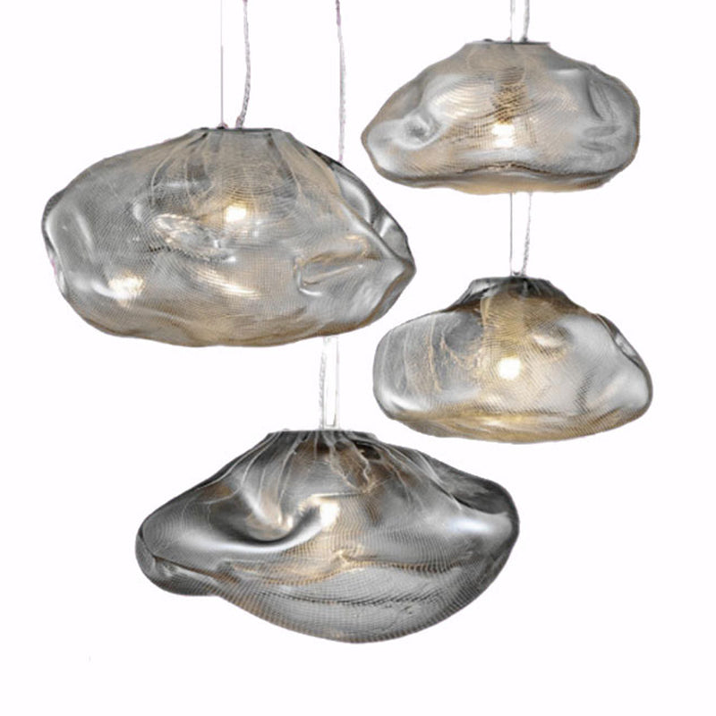 Glass Suspension Pendant Light Minimalist Style Pendant Lighting Fixture