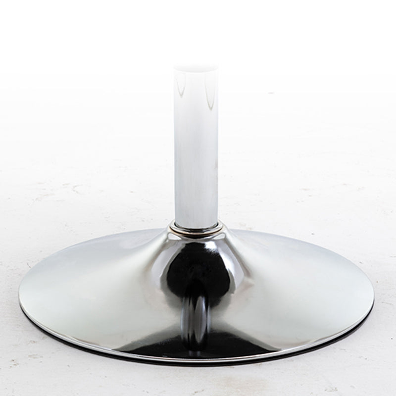 Moderne verstellbare rotierbare Counterhocker Steel Cassier Barhocker mit Lederkissen