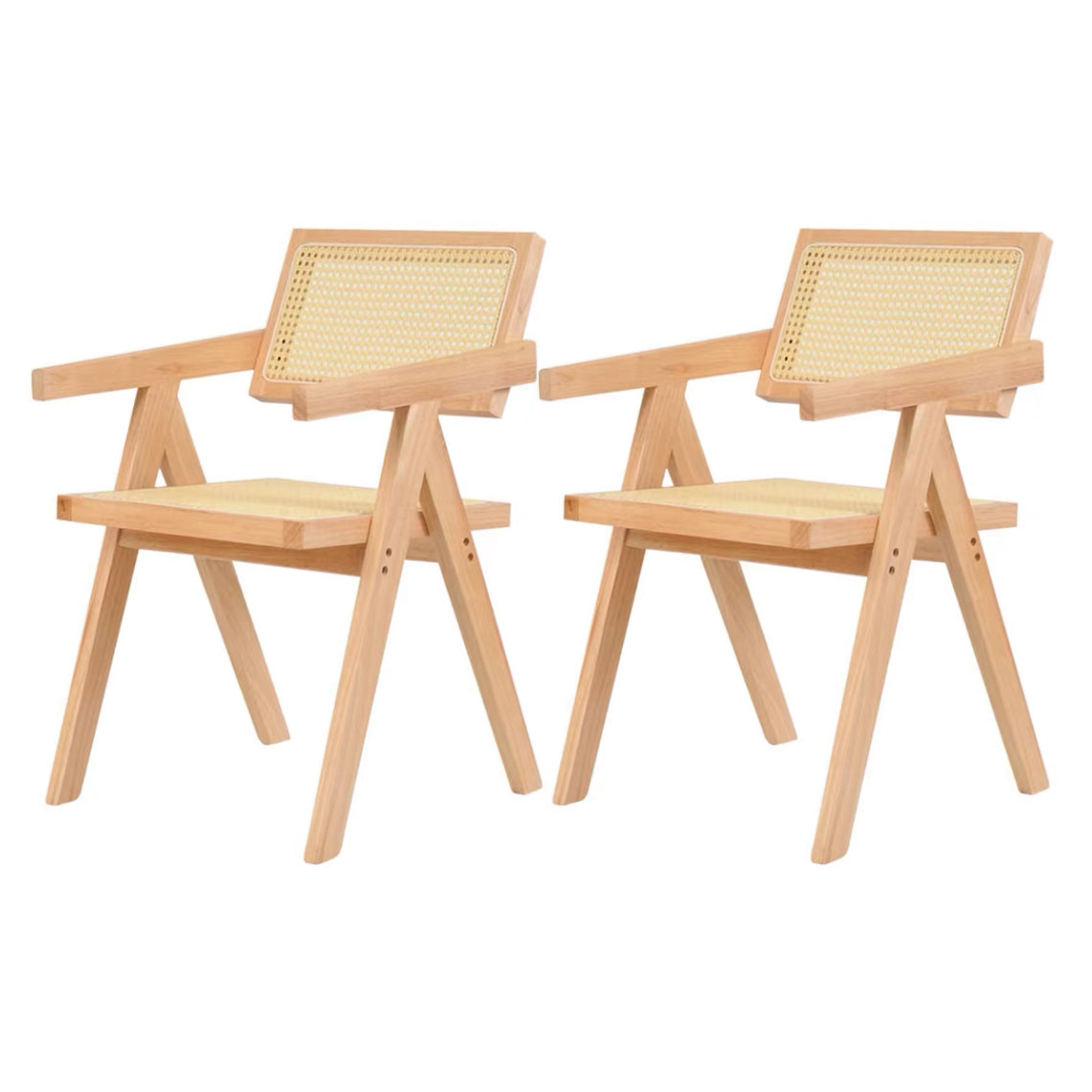 Minimaliste 1/2/4/5 PIÈCES Table de salle à manger Ensemble de table de salle à manger en bois massif avec chaise en bois