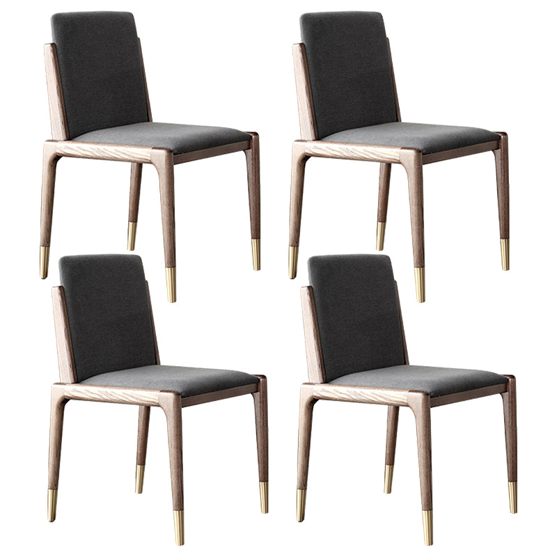 Contemporary Style 1/3/4/5 Pieces Furniture Rectangle Solid Wood Dining Table Set for Home