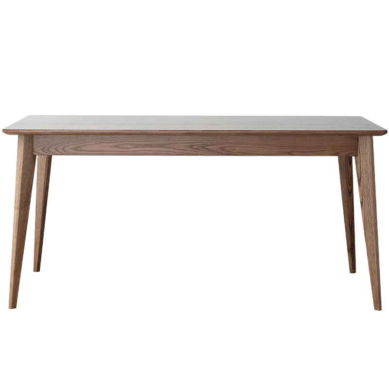 Contemporary Style 1/3/4/5 Pieces Furniture Rectangle Solid Wood Dining Table Set for Home