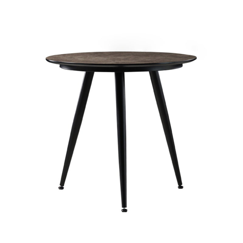 Eettafel in industriële stijl MDF 4 poten Eettafel voor eetkamer