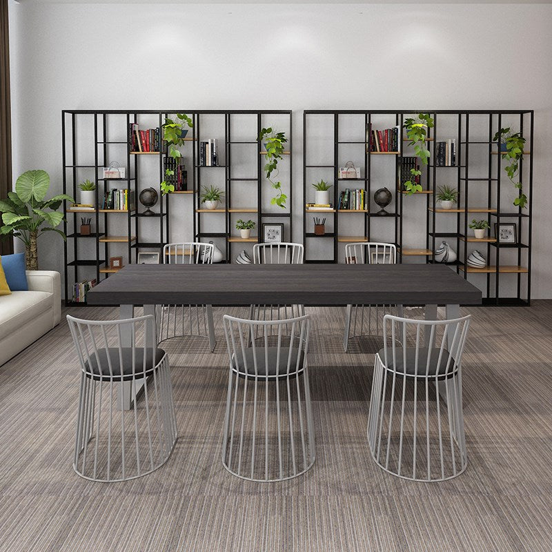 Traditionele luxe eettafel massief houten sledeonderstel eetkamermeubilair