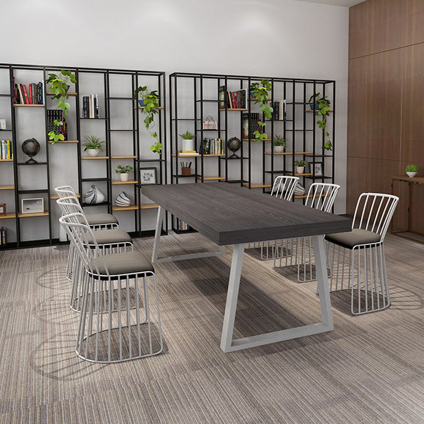 Traditionele luxe eettafel massief houten sledeonderstel eetkamermeubilair