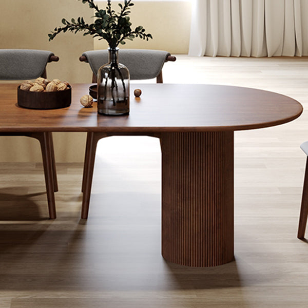 Gratis vorm eettafel dennenhout tafel eigentijds met 3 poten
