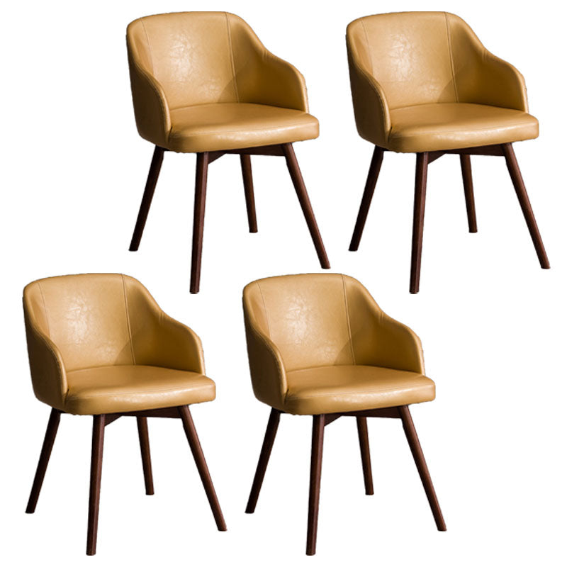 Chaise de salle à manger rembourrée de la chaise de salle à manger rembourrée de la chaise de restauration rembourrée mate