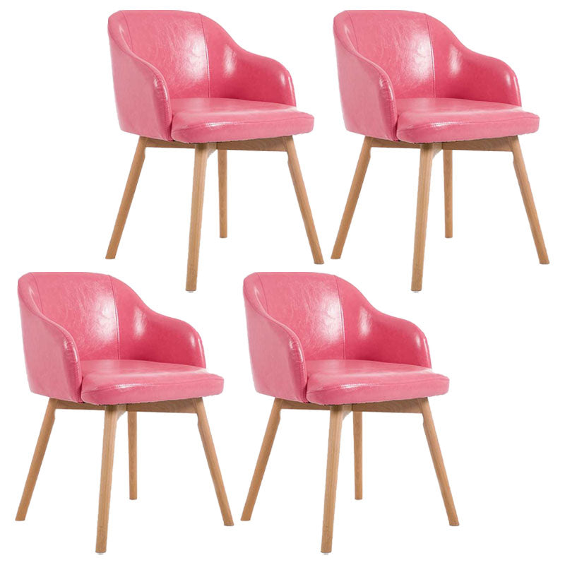 Chaise de salle à manger rembourrée de la chaise de salle à manger rembourrée de la chaise de restauration rembourrée mate