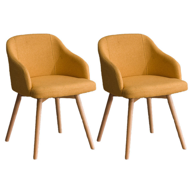 Chaise de salle à manger rembourrée de la chaise de salle à manger rembourrée de la chaise de restauration rembourrée mate