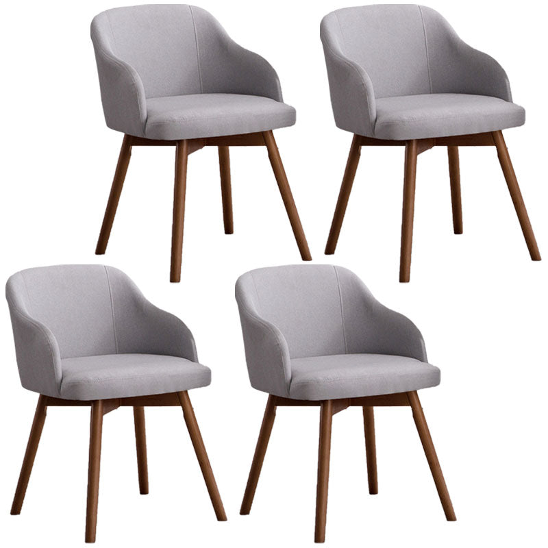 Chaise de salle à manger rembourrée de la chaise de salle à manger rembourrée de la chaise de restauration rembourrée mate