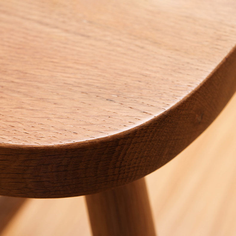 Silla auxiliar de madera contemporánea con acabado mate, respaldo de listones, silla de comedor