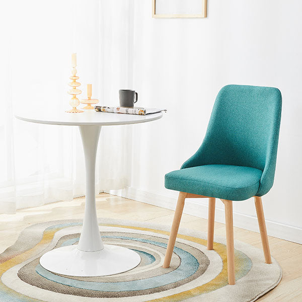 Parsons tapizados dormitorio contemporáneo del final mate de la silla lateral que cena la silla