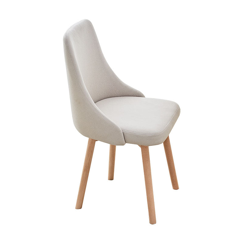 Parsons tapizados dormitorio contemporáneo del final mate de la silla lateral que cena la silla