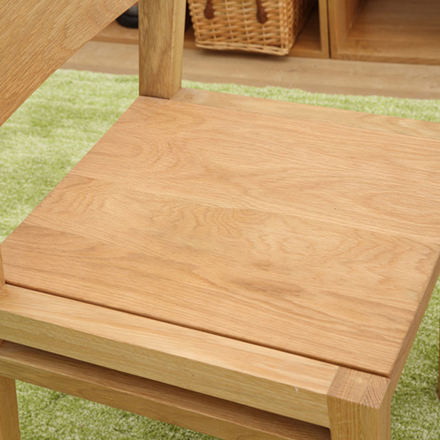 Sillas de comedor contemporáneas Cocina Comedor Silla lateral sin brazos con patas de madera