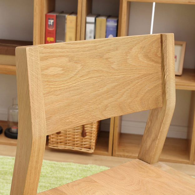 Sillas de comedor contemporáneas Cocina Comedor Silla lateral sin brazos con patas de madera