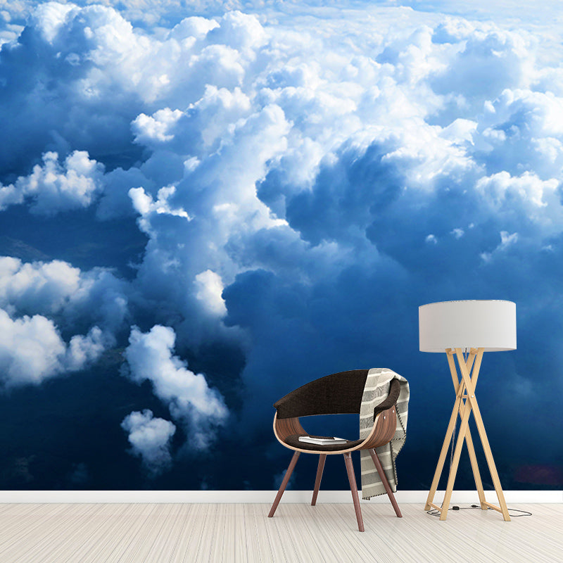 Sky Photography Mural Wallpaper Environment Friendly Living Room Wall Mural