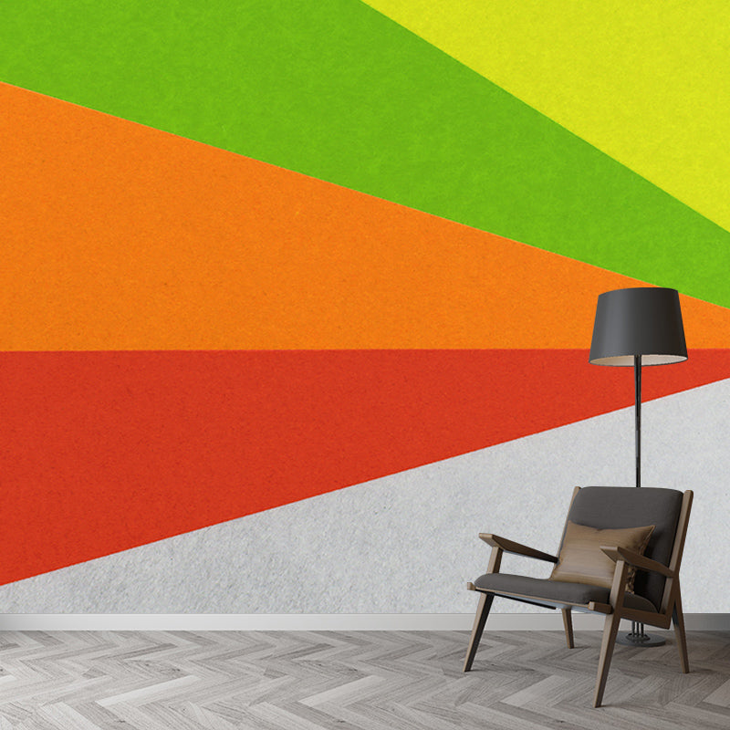 Illustration Environment Friendly Mural Wallpaper Geometry Bedroom Wall Mural