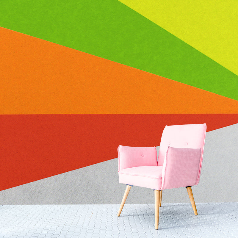 Illustration Environment Friendly Mural Wallpaper Geometry Bedroom Wall Mural