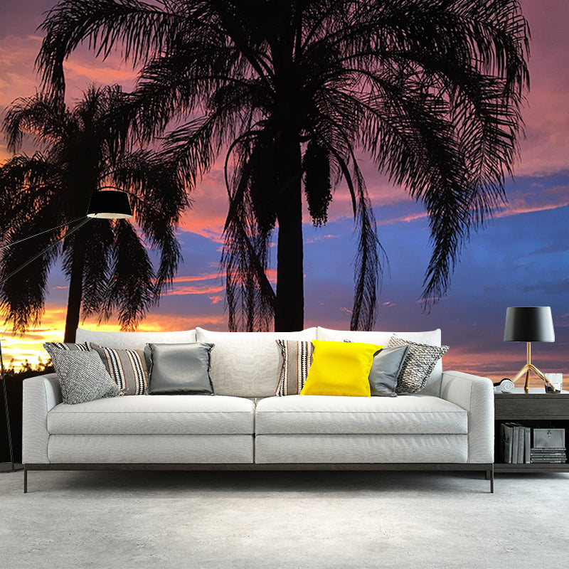 Decorative Wall Mural Wallpaper Tropical Scenery Photography Sitting Room Wall Mural