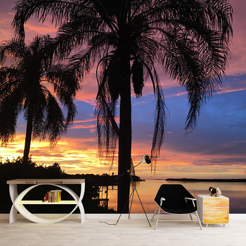 Decorative Wall Mural Wallpaper Tropical Scenery Photography Sitting Room Wall Mural