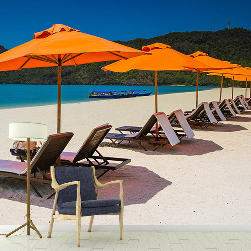 Decorative Wall Mural Wallpaper Tropical Scenery Photography Sitting Room Wall Mural