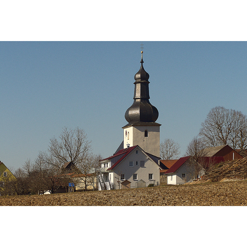 Washable Stain Resistant Mural Wallpaper Village Indoor Wall Mural