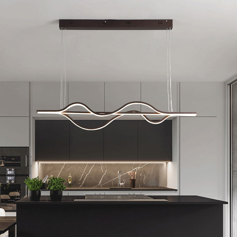 Nórdica Light Light Light Light 3 luces Led Island Colgante para comedor