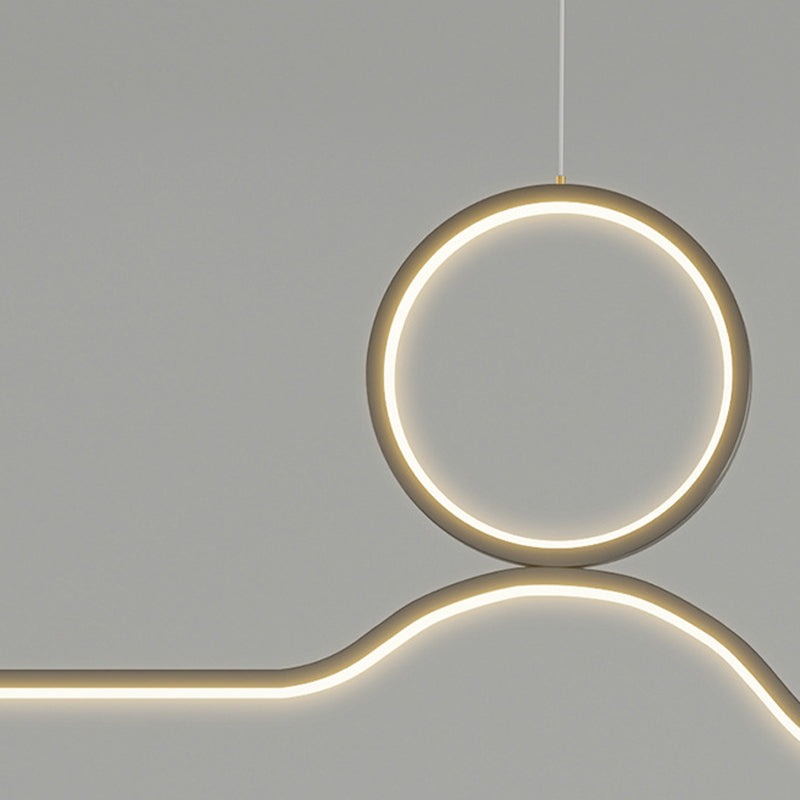 Nordic Linear Island Light Metal 39,5 "PENDANT ISLO